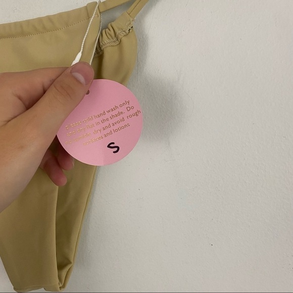 NWT SANORI SWIM nude bikini bottoms - Picture 6 of 6